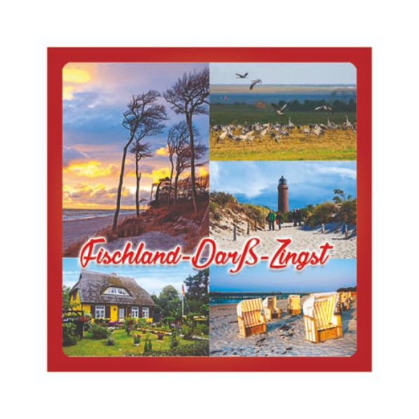 Fischland-Darß-Zingst Glasmagnete FDZ-3 Ostsee Mecklenburg-Vorpommern