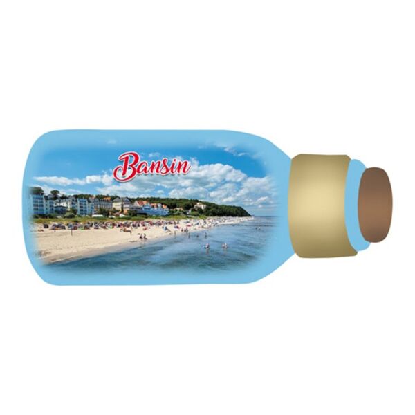 Bansin Magnet Flaschenpost Ostseeinsel Insel Usedom