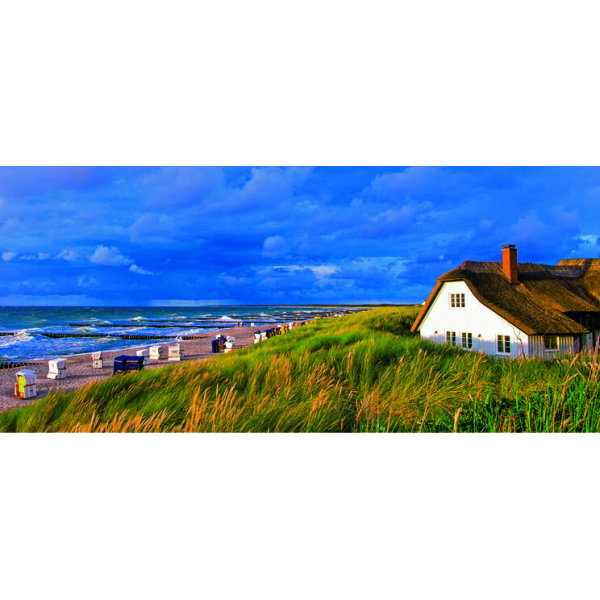 Fischland-Darß-Zingst Kühlschrankmagnete ALU Motive Dünenlandschaft Ostsee Zingst