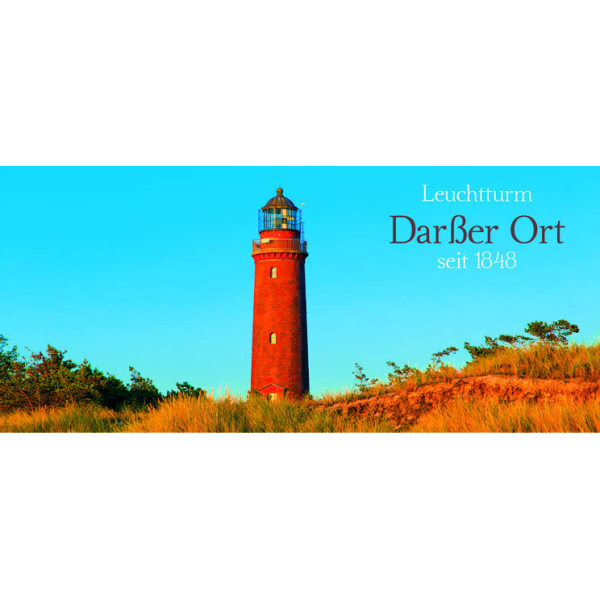Fischland-Darß-Zingst Kühlschrankmagnete ALU Motive Leuchtturm Darßer Ort seit 1848 Ostsee