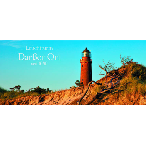 Fischland-Darß-Zingst Kühlschrankmagnete ALU Motive Darßer Ort Leuchtturm seit 1848 Ostsee