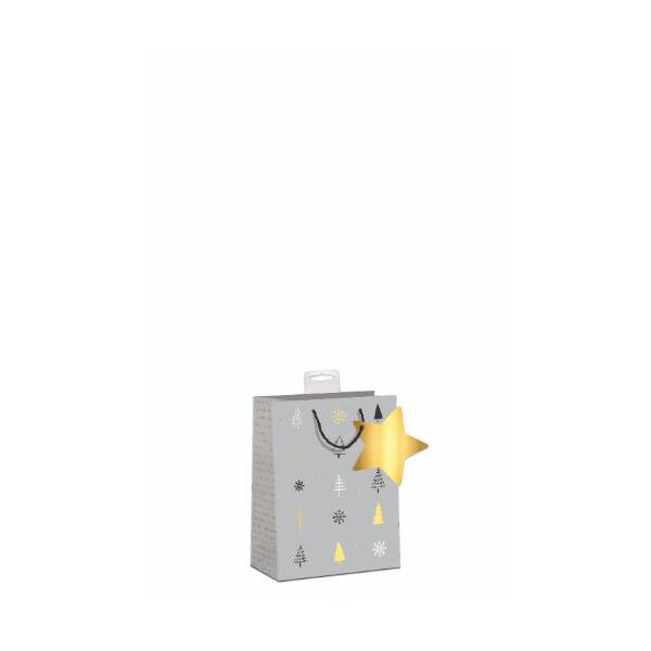 Weihnachten 6 Geschenktaschen Small / CD-Format UVP € 17,70 Pro Tüte € 2,95 Tannenbäume Schneeflocken mehrsprachig