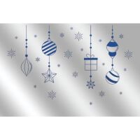 Weihnachten 5er-Beutel mit Umschläge Silber...