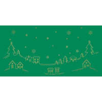 Weihnachten 5er-Beutel mit Umschläge DIN lang...