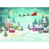 Adventskalender Adventskalenderkarte QR-Code-Rezepte DIN...