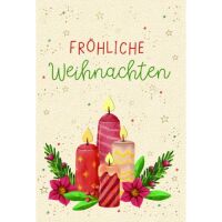 Weihnachten Green Line unverpackte Weihnachtskarte mit...