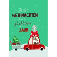 Weihnachten Handmade Weihnachtskarten mit Briefumschlag...