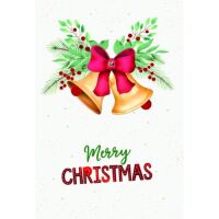 Weihnachtskarten mit Drehelement mit Briefumschlag...