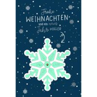 Weihnachtskarten mit Drehelement mit Briefumschlag...