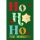 Weihnachtskarten mit Drehelement mit Briefumschlag Schneeflocke Ho Ho Ho Frohe Weihnachten