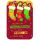 Weihnachten gestanzte Karte mit Innendruck und Briefumschlag gefüllte Socken besinnliche Weihnachten und ein gesundes neues Jahr