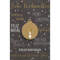 Weihnachten Glückwunschkarte mit Umschlag Moving...