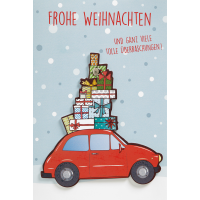 Weihnachten Glückwunschkarte mit Umschlag Moving...