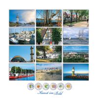 Warnemünde Tischkalender 2027 Ostseebad Warnemünde