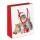 Weihnachten Geschenktasche A5-Format Kätzchen Geschenk Kugeln Meaowy Christmas