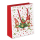 Weihnachten Geschenktasche A5-Format Wichtel bei Tannenbaum Elves by the tree