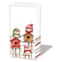 Weihnachten Taschentücher Vogelhaus Quartett 10...