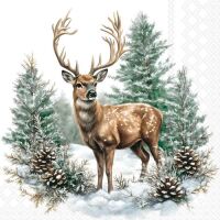 Weihnachten Servietten Cocktail 25x25 3-lagig 20...