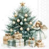 Weihnachten Servietten Cocktail 25x25 3-lagig 20...