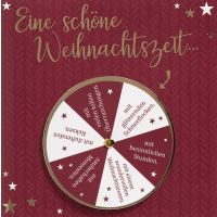 Weihnachten Quadratische Glückwunschkarte mit...