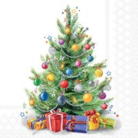 Weihnachten Servietten Cocktail 25x25 3-lagig 20...