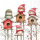 Weihnachten Servietten Cocktail 25x25 3-lagig 20 Stück Vogelhaus Quartett  Birdhouse quartet white FSC Mix