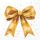 Weihnachten Servietten Cocktail 25x25 3-lagig 20 Stück goldene Geschenkschleife Fancy bow gold/white FSC Mix
