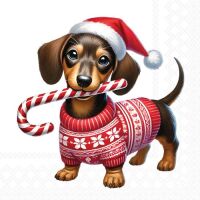 Weihnachten Servietten Cocktail 25x25 3-lagig 20...