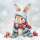 Weihnachten Servietten Lunch 33x33 3-lagig 20 Stück Hase im Schnee  Bugsy FSC Mix