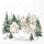 Weihnachten Servietten Lunch 33x33 3-lagig 20 Stück Dorf im Schnee  Snowy houses FSC Mix