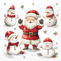 Weihnachten Servietten Lunch 33x33 3-lagig 20 Stück...