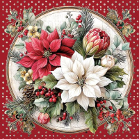 Weihnachten Servietten Lunch 33x33 3-lagig 20 Stück...