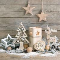 Weihnachten Servietten Lunch 33x33 3-lagig 20 Stück...