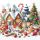 Weihnachten Servietten Lunch 33x33 3-lagig 20 Stück Weihnachtliche Ornamente Christmas scenery FSC Mix