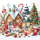 Weihnachten Servietten Lunch 33x33 3-lagig 20 Stück Weihnachtliche Ornamente Christmas scenery FSC Mix