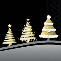 Weihnachten Servietten Lunch 33x33 3-lagig 20 Stück...