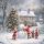 Weihnachten Servietten Lunch 33x33 3-lagig 20 Stück Kinder bauen Schneemann Winter playtime FSC Mix
