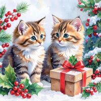 Weihnachten Servietten Lunch 33x33 3-lagig 20 Stück...