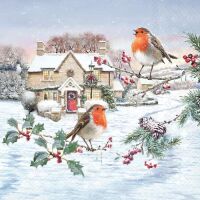 Weihnachten Servietten Lunch 33x33 3-lagig 20 Stück...