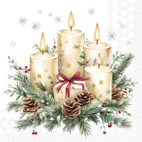 Weihnachten Servietten Lunch 33x33 3-lagig 20 Stück...