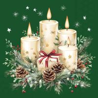 Weihnachten Servietten Lunch 33x33 3-lagig 20 Stück...