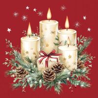 Weihnachten Servietten Lunch 33x33 3-lagig 20 Stück...