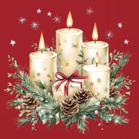 Weihnachten Servietten Lunch 33x33 3-lagig 20 Stück...