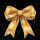 Weihnachten Servietten Lunch 33x33 3-lagig 20 Stück goldene Geschenkschleife schwarz Fancy bow gold/black FSC Mix