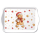 Weihnachten Tray melamine Tablett 13 x 21 Lebkuchenmann mit Kakao Tray melamine 13x21 cm Cocoa and cookie