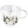 Weihnachten Doppelwandiger Glasbecher 0,2 l Dorf im Schnee Snowy houses