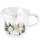 Weihnachten Doppelwandiger Glasbecher 0,2 l Dorf im Schnee Snowy houses