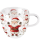 Weihnachten Doppelwandiger Glasbecher 0,2 l Weihnachtsmann Schneemänner Jolly friends