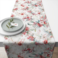 Weihnachten Tischläufer 40x150 cm Winterbeeren...
