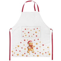 Weihnachten Schürze 70x85 cm Lebkuchenmann mit Kakao...